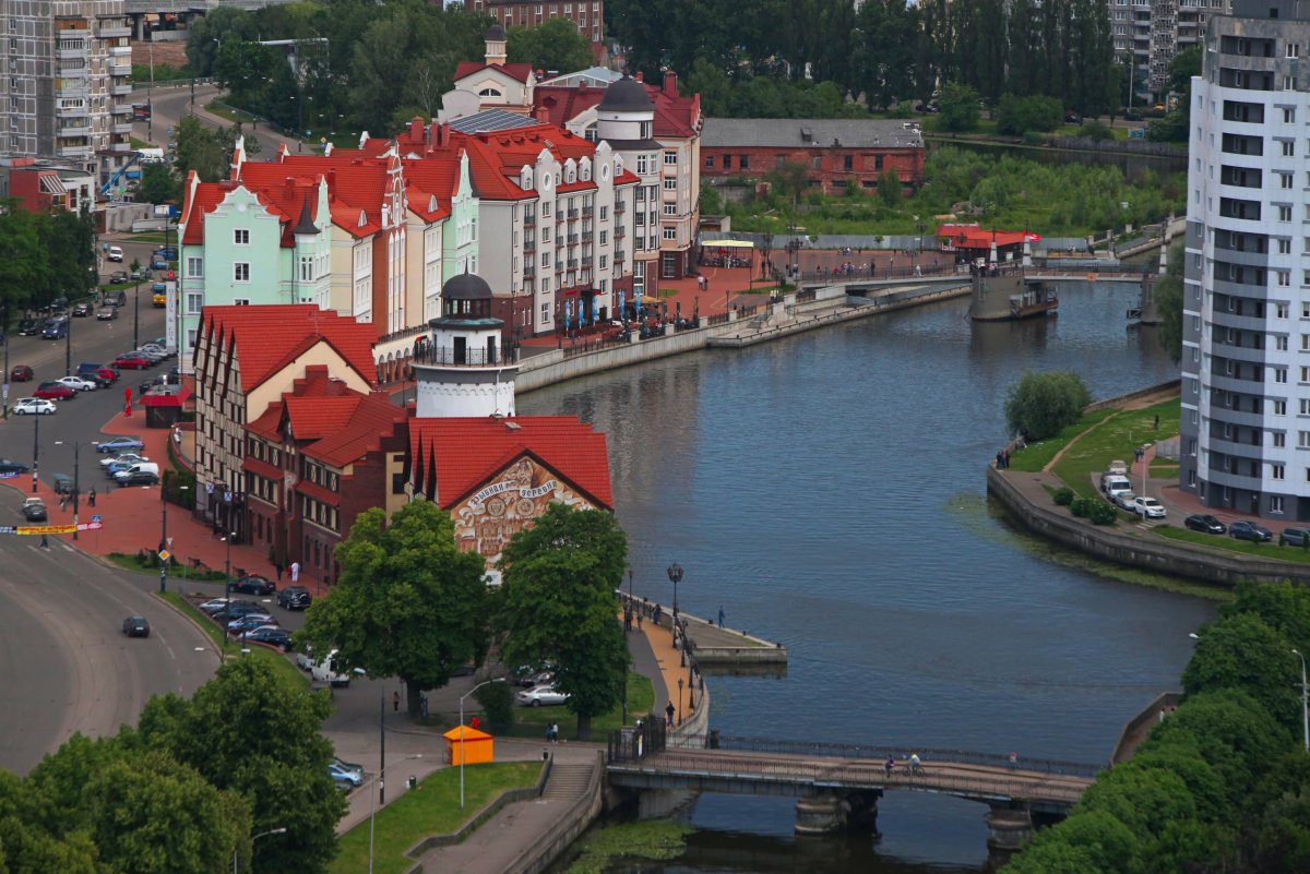 Калининград Рыбная деревня деревня