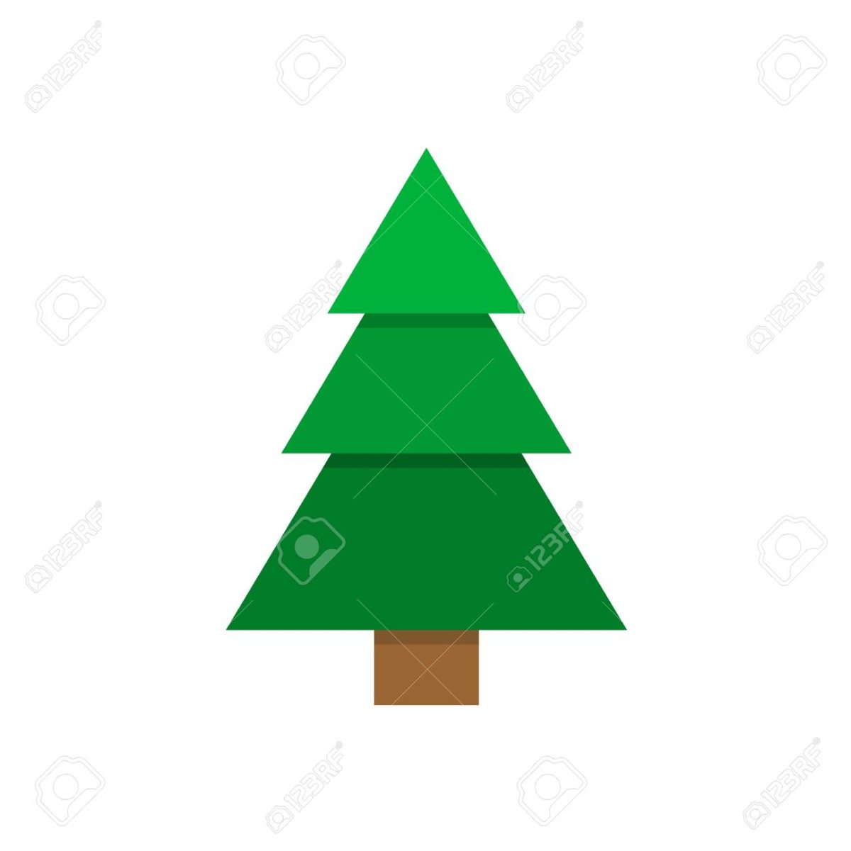 Елка аппликация для детей