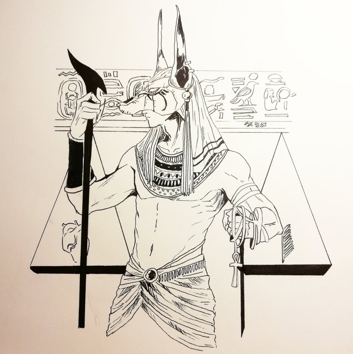 Амон ра и Анубис