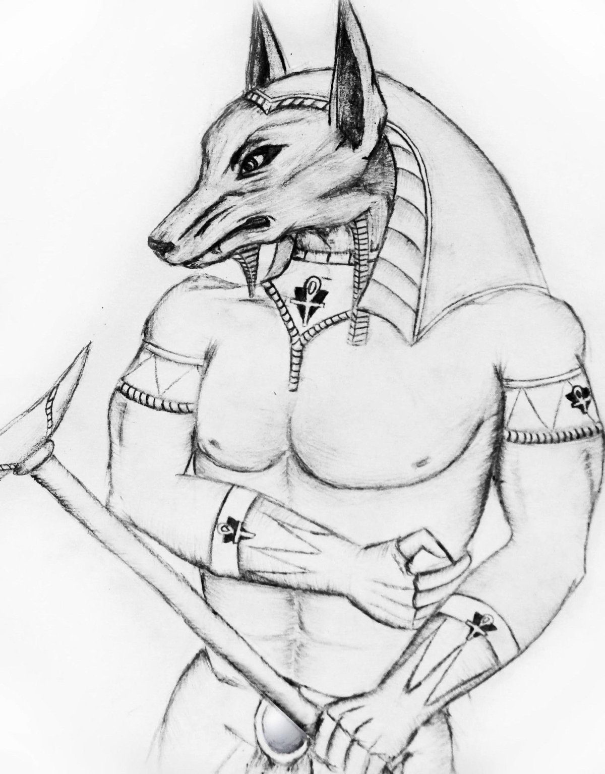 Анубис Бог древнего Египта