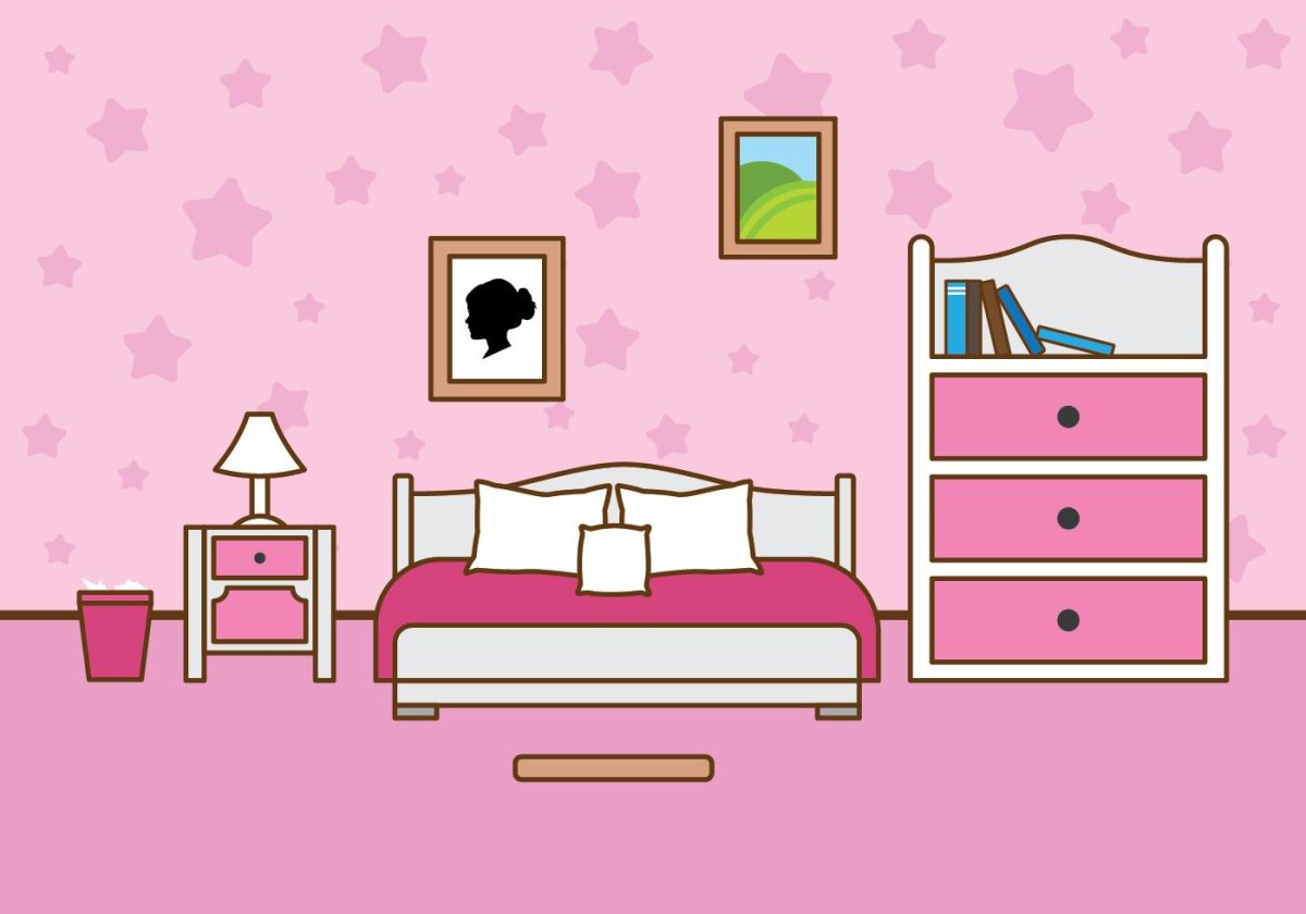 Спальня мультяшный