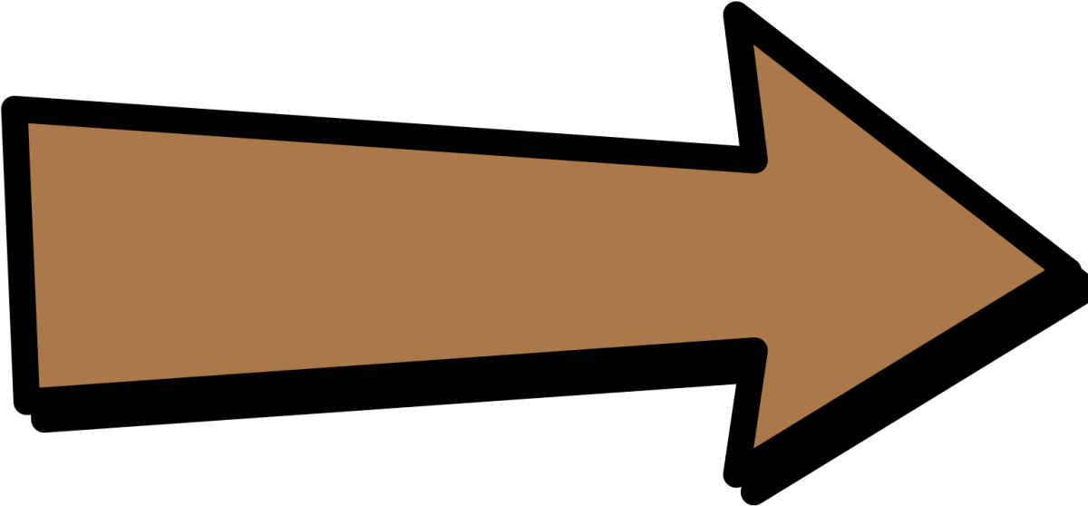 Стрелочка мультяшная