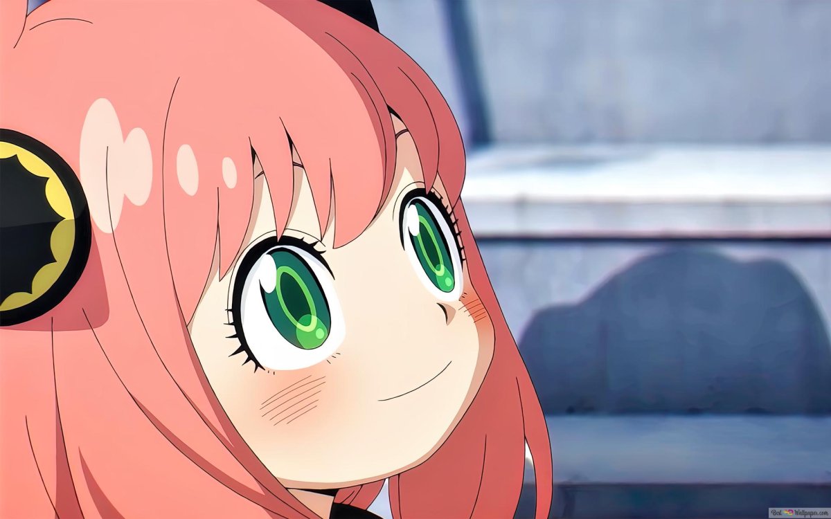 Аня семья шпиона улыбка