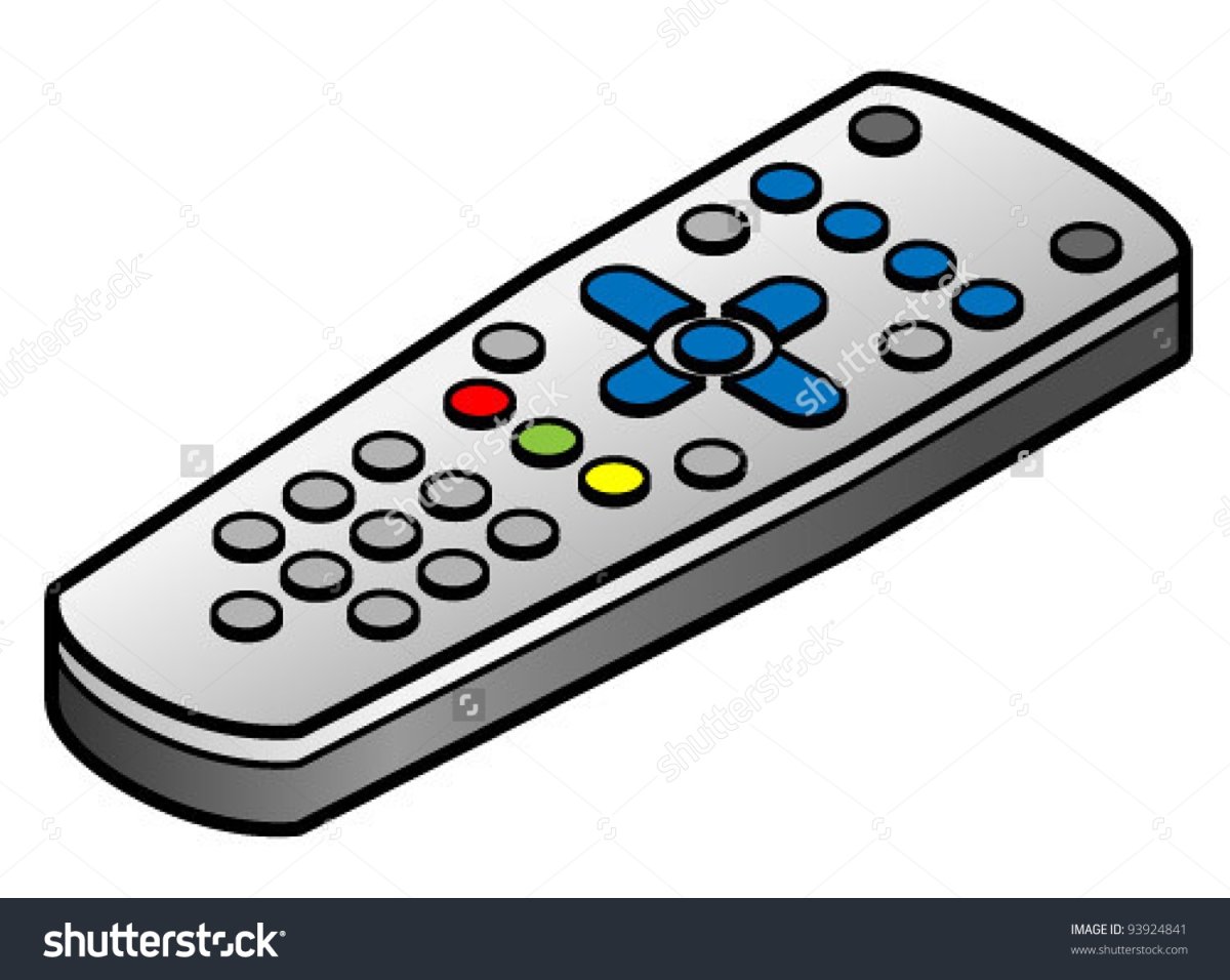 Пульт от телевизора мультяшный