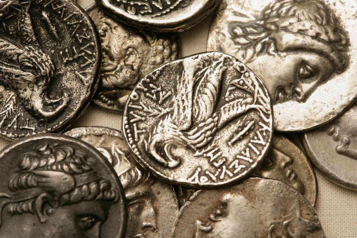 Античные монеты древней Греции и Рима