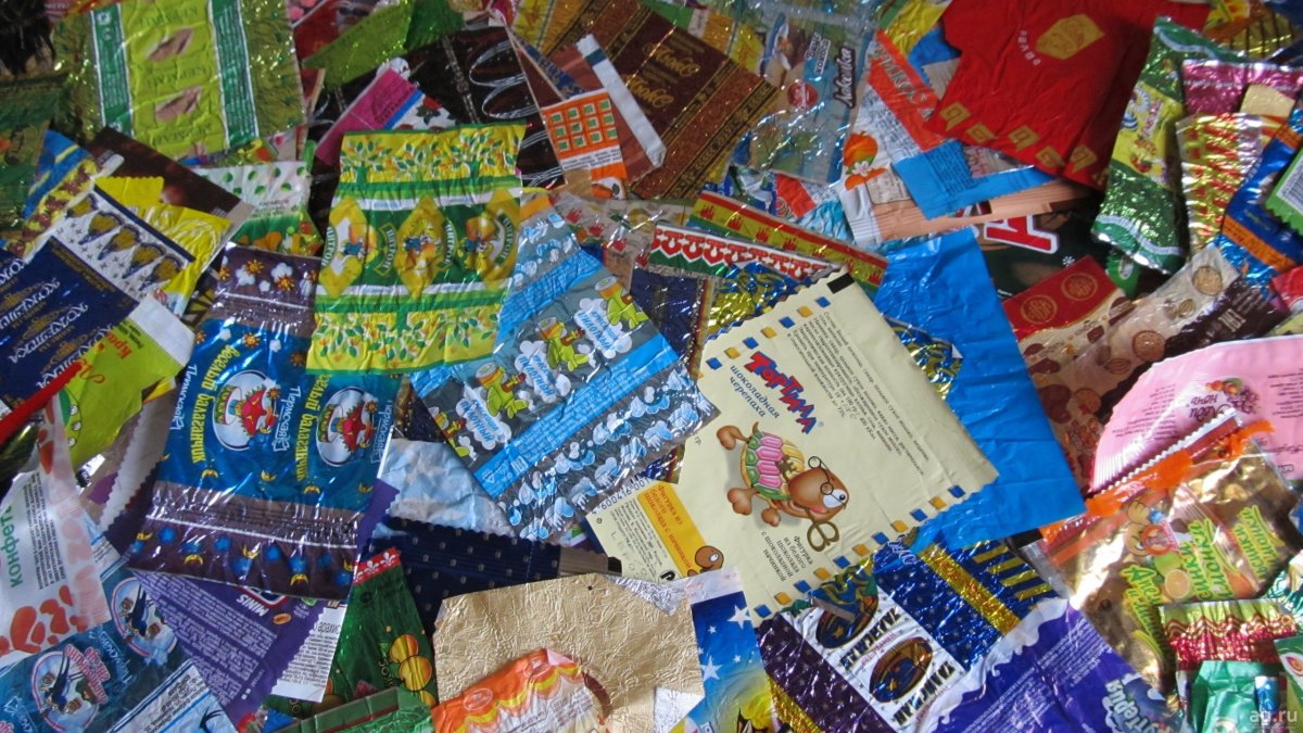 Конфеты в фантиках
