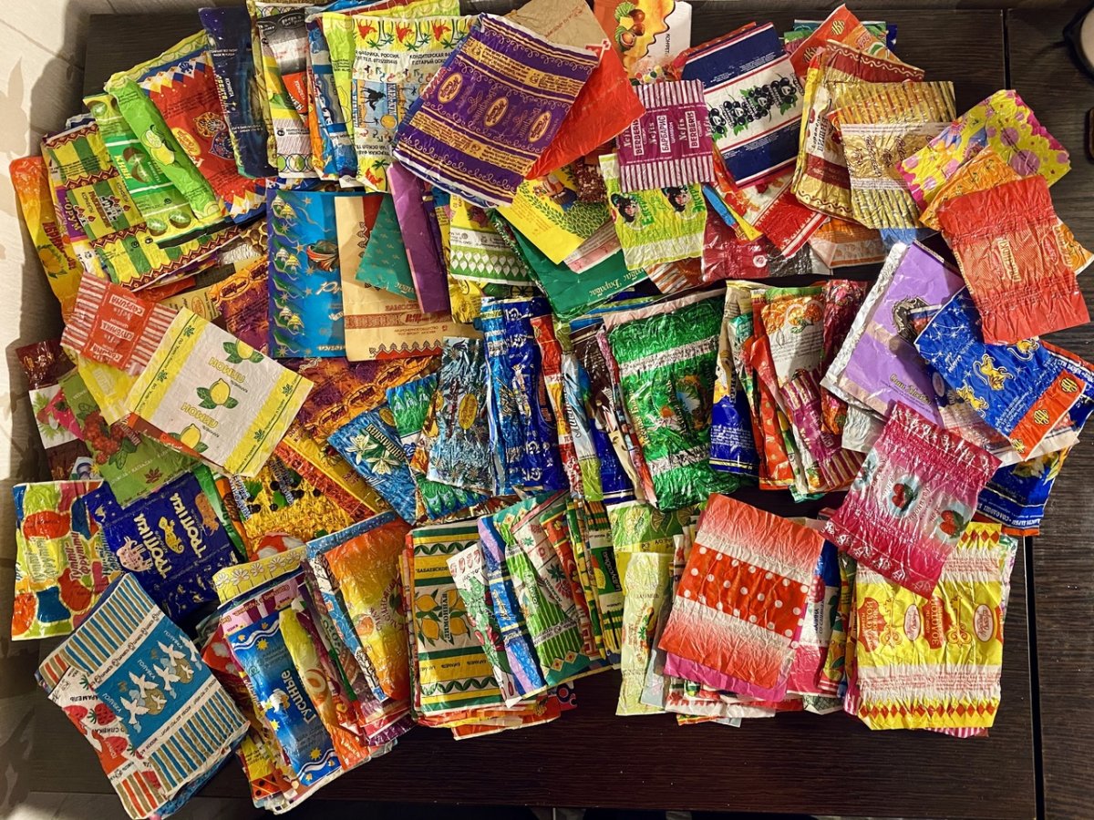 Конфеты в фантиках