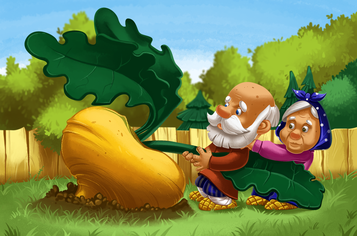 Сказка Репка герои сказки