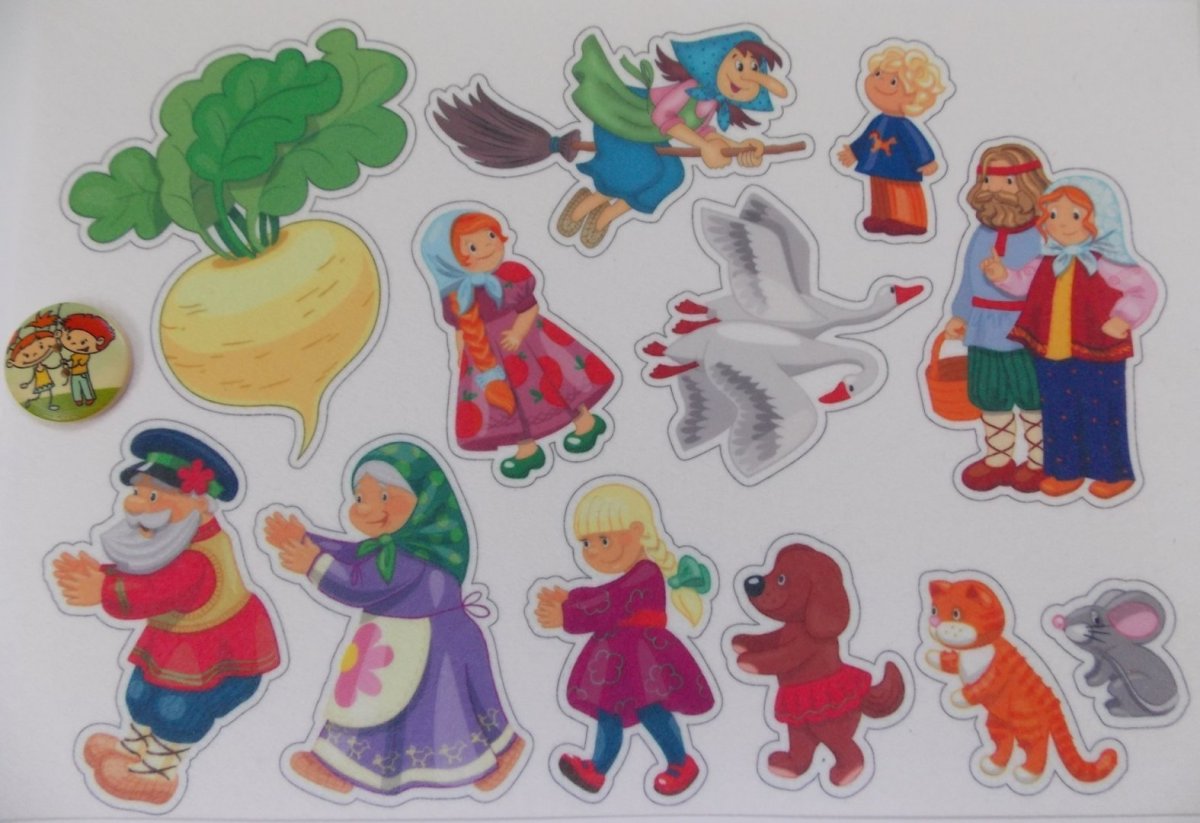 Герои сказки Репка жучка