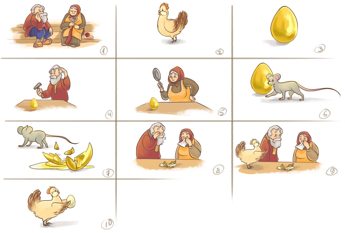 Раскраска. Репка