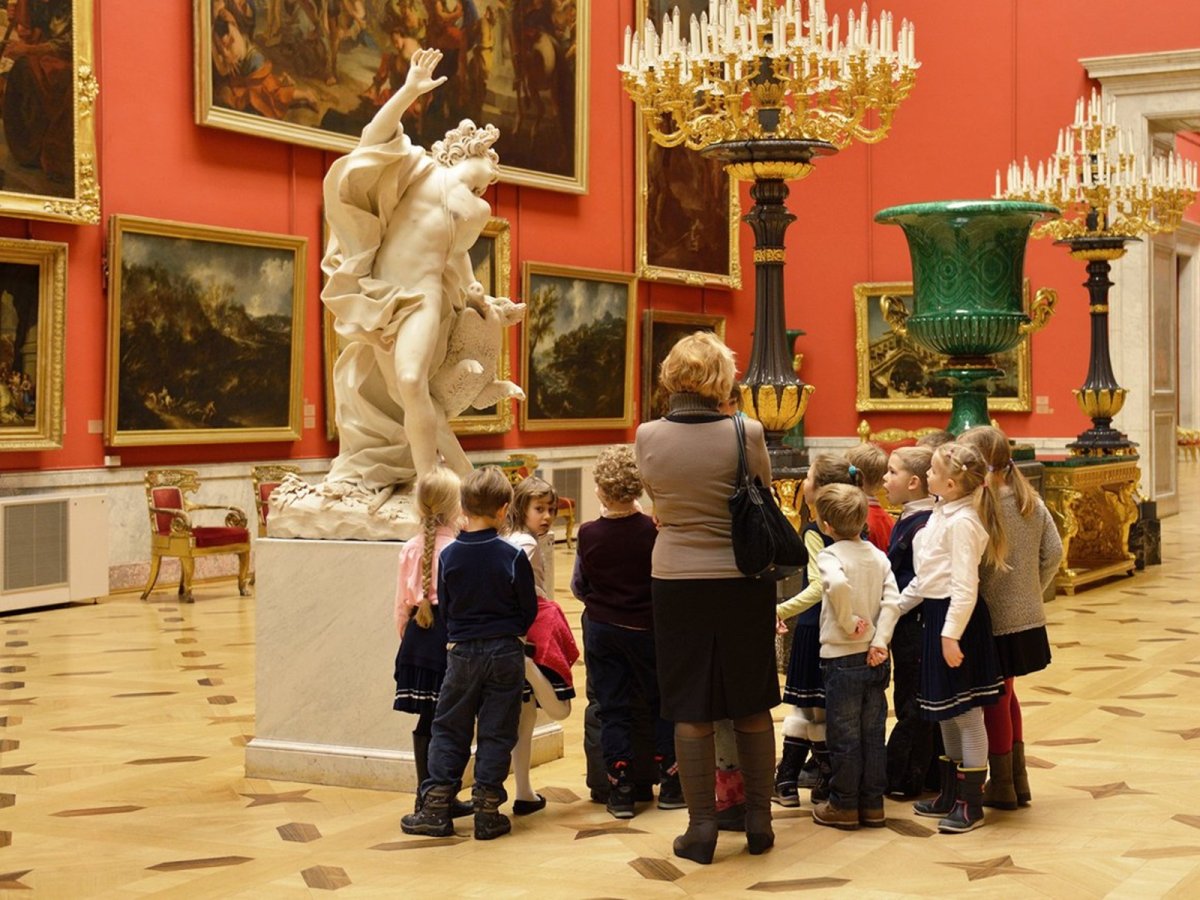 Зимний дворец Эрмитаж фасад