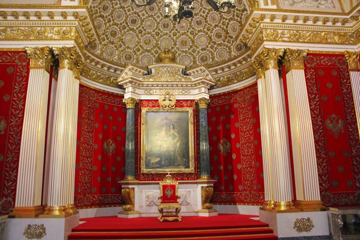 Зимний дворец Эрмитаж фасад