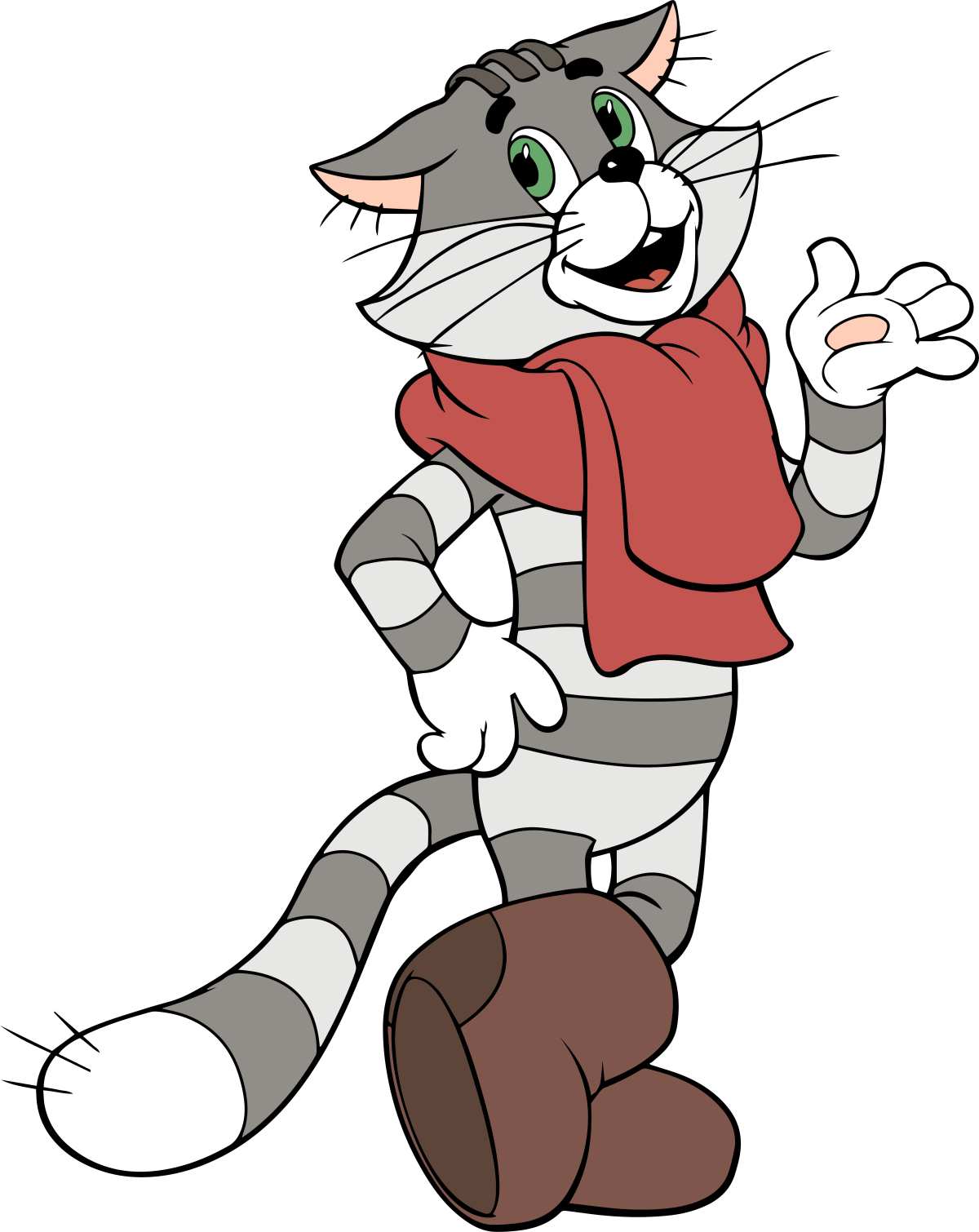 Мультипликационные герои на прозрачном фоне