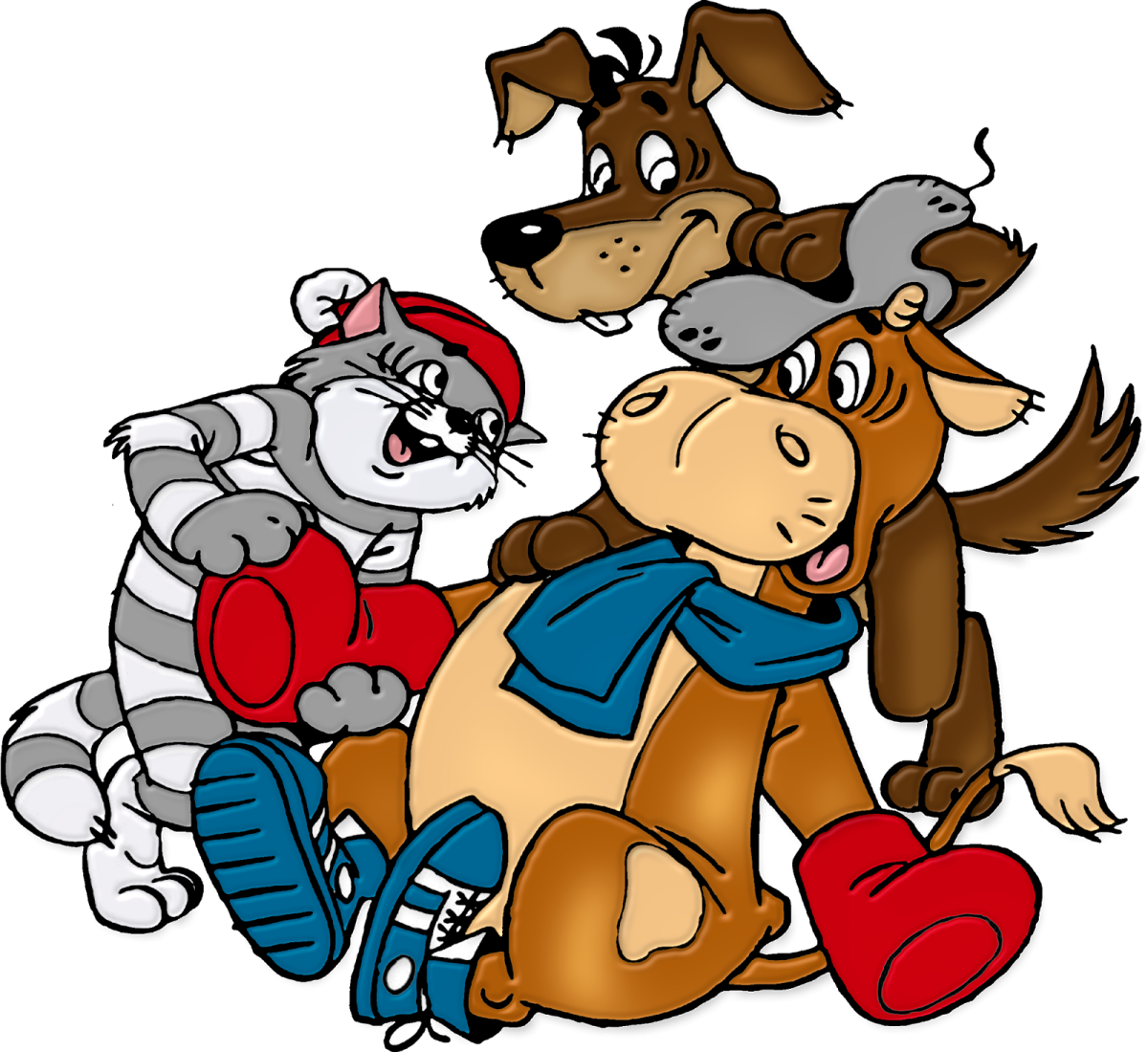 Простоквашино герои