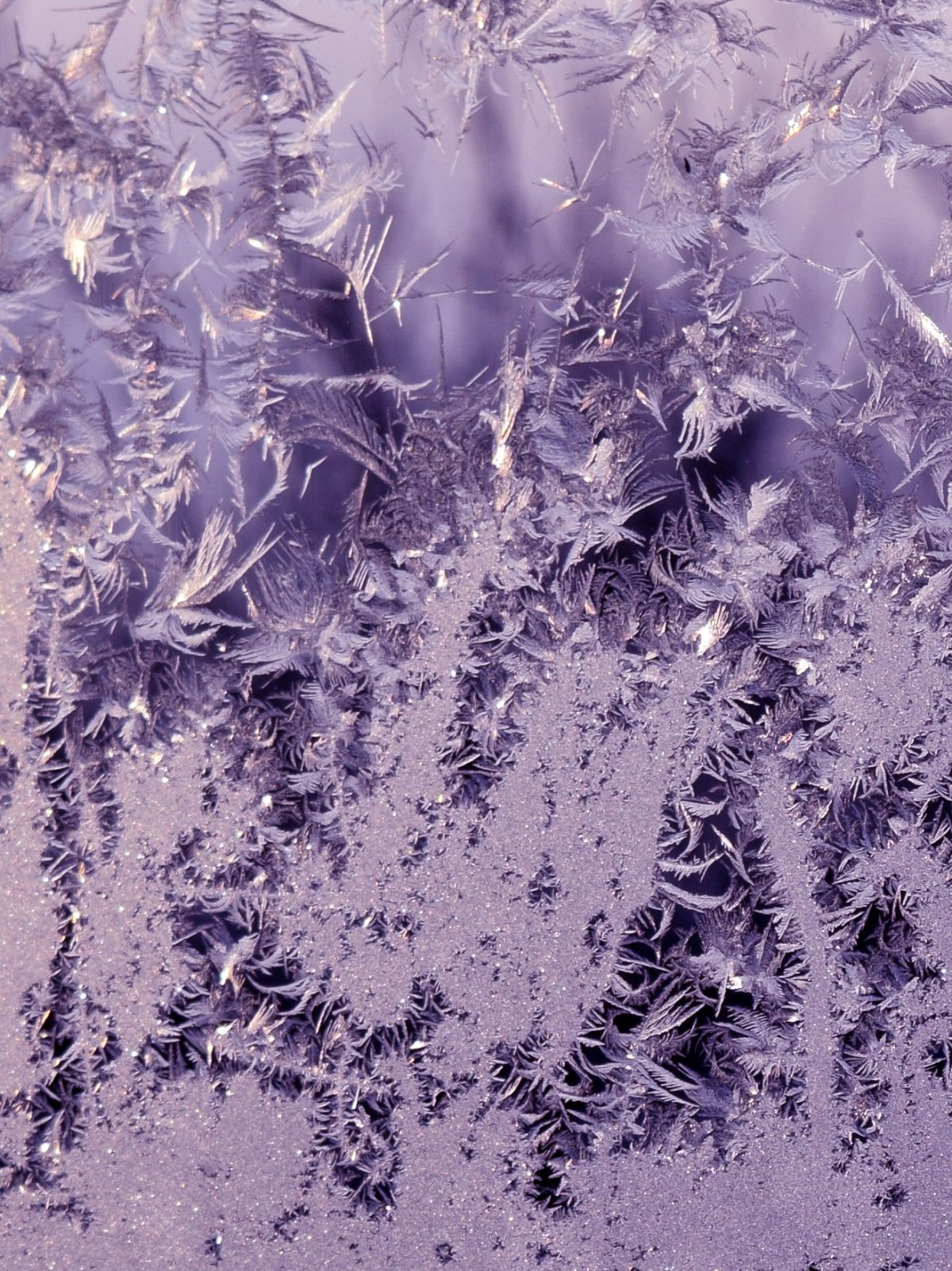 Акварель замерзшее окно