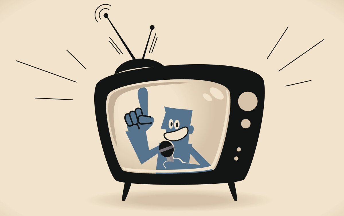 Телевизор иллюстрация