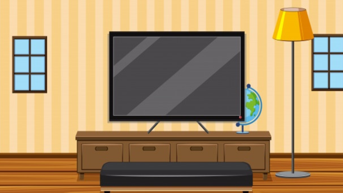 Стикер телевизор