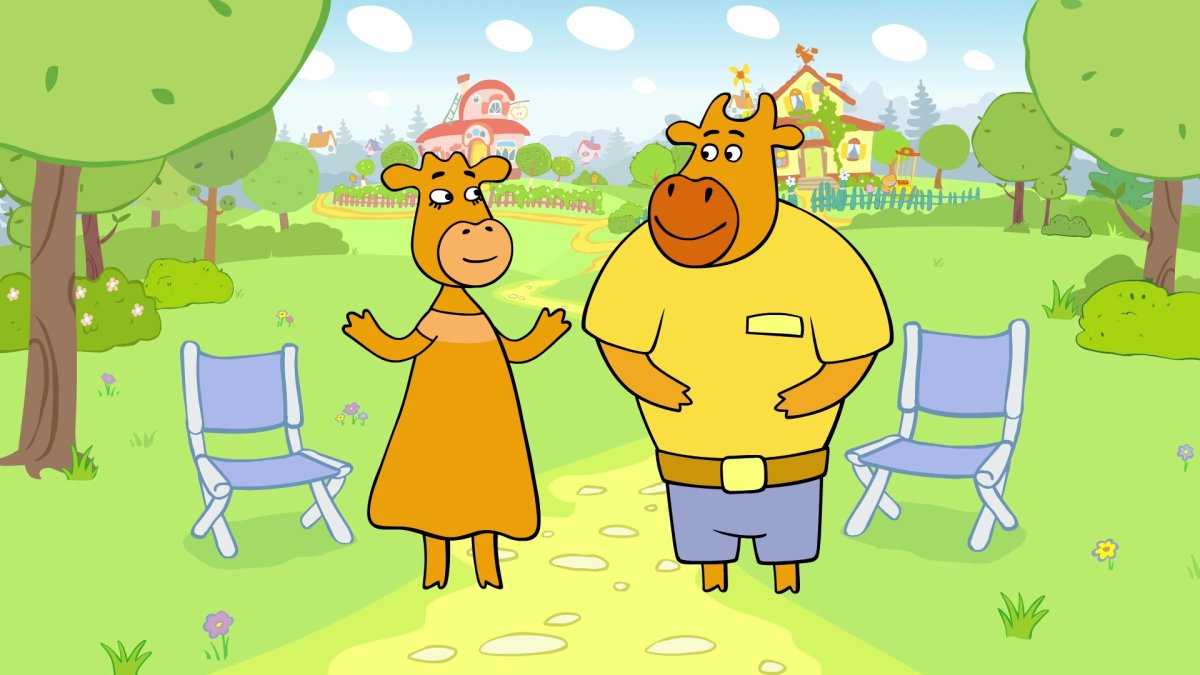 Оранжевая корова Деда Харитон