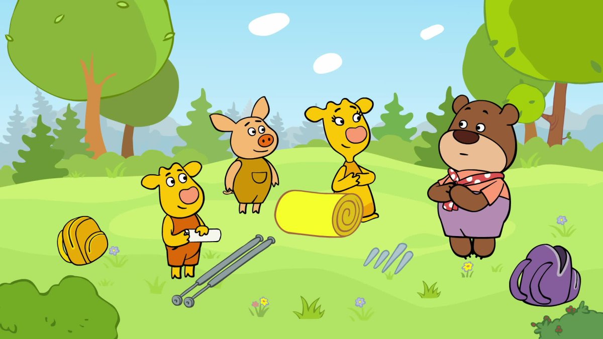 Оранжевая корова Деда Харитон