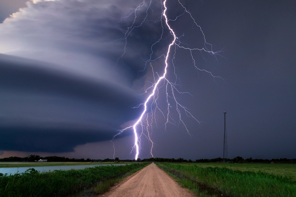 Рисование гроза