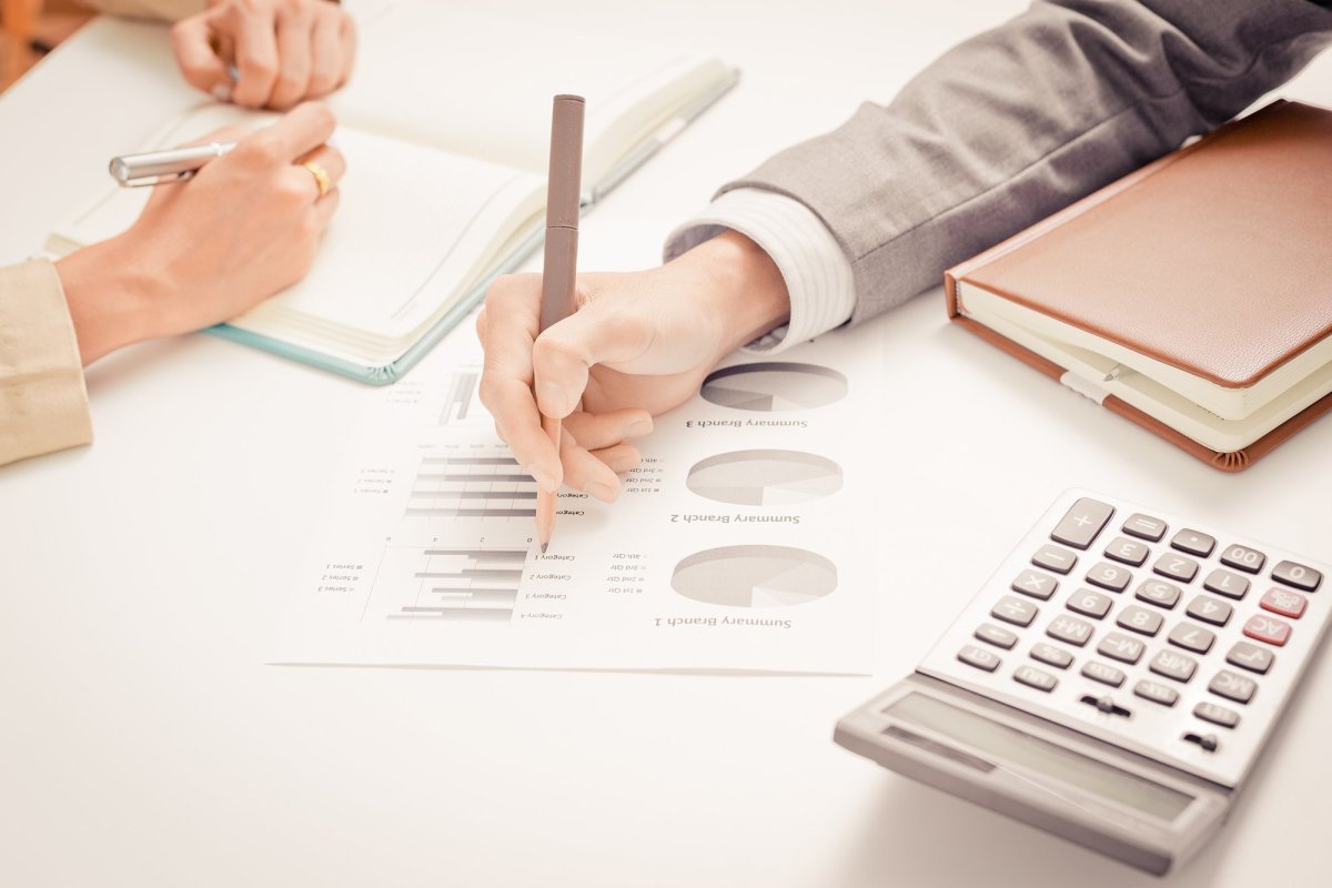 Блокнот с калькулятором