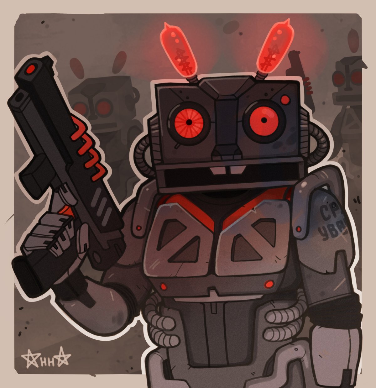 Заяц робот ну погоди косплей