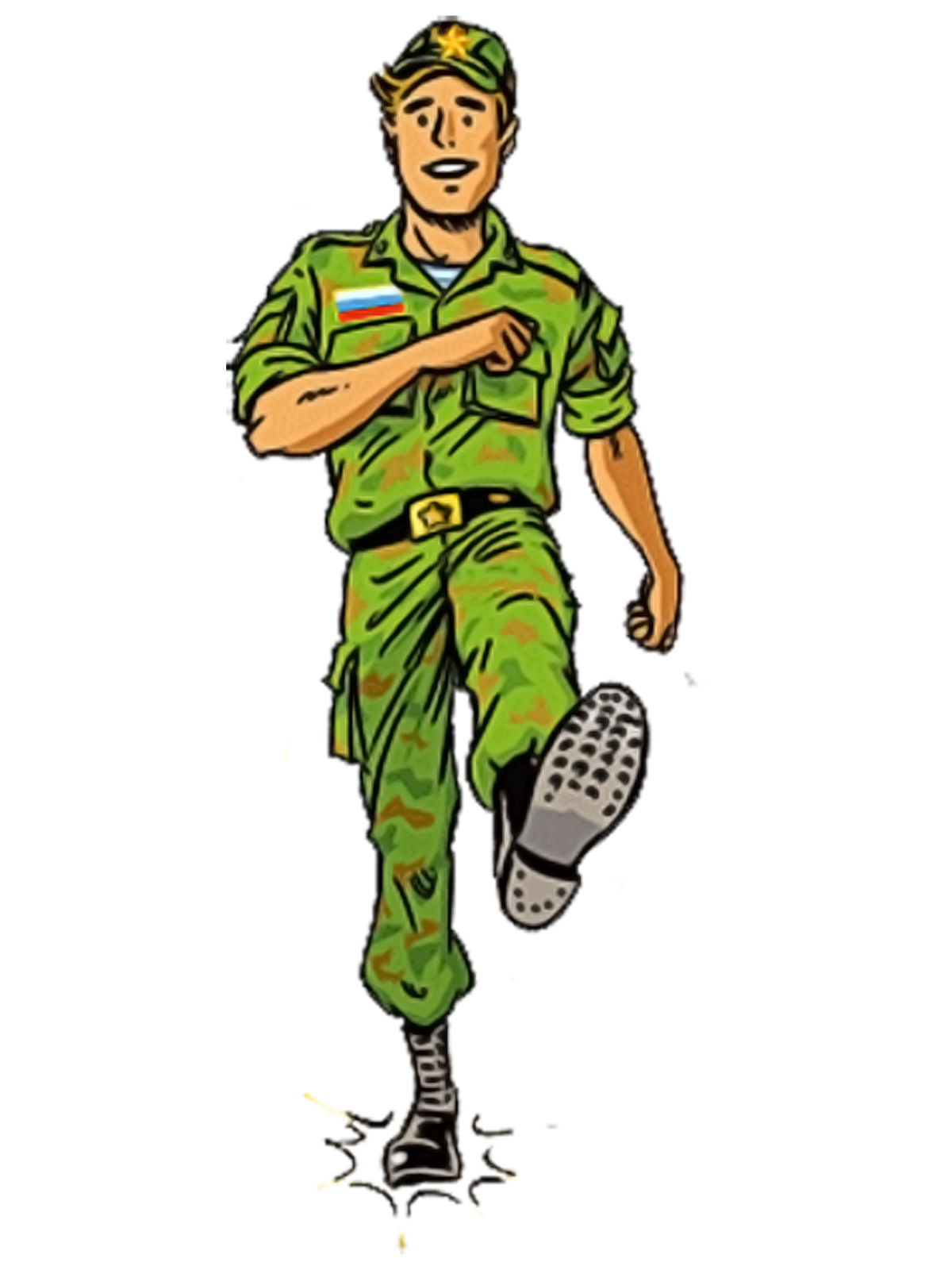 Мультяшные солдаты