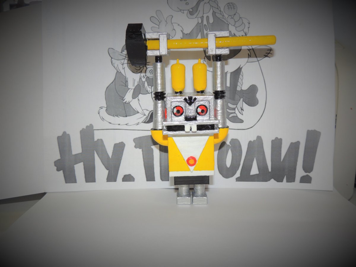 Заяц из металла