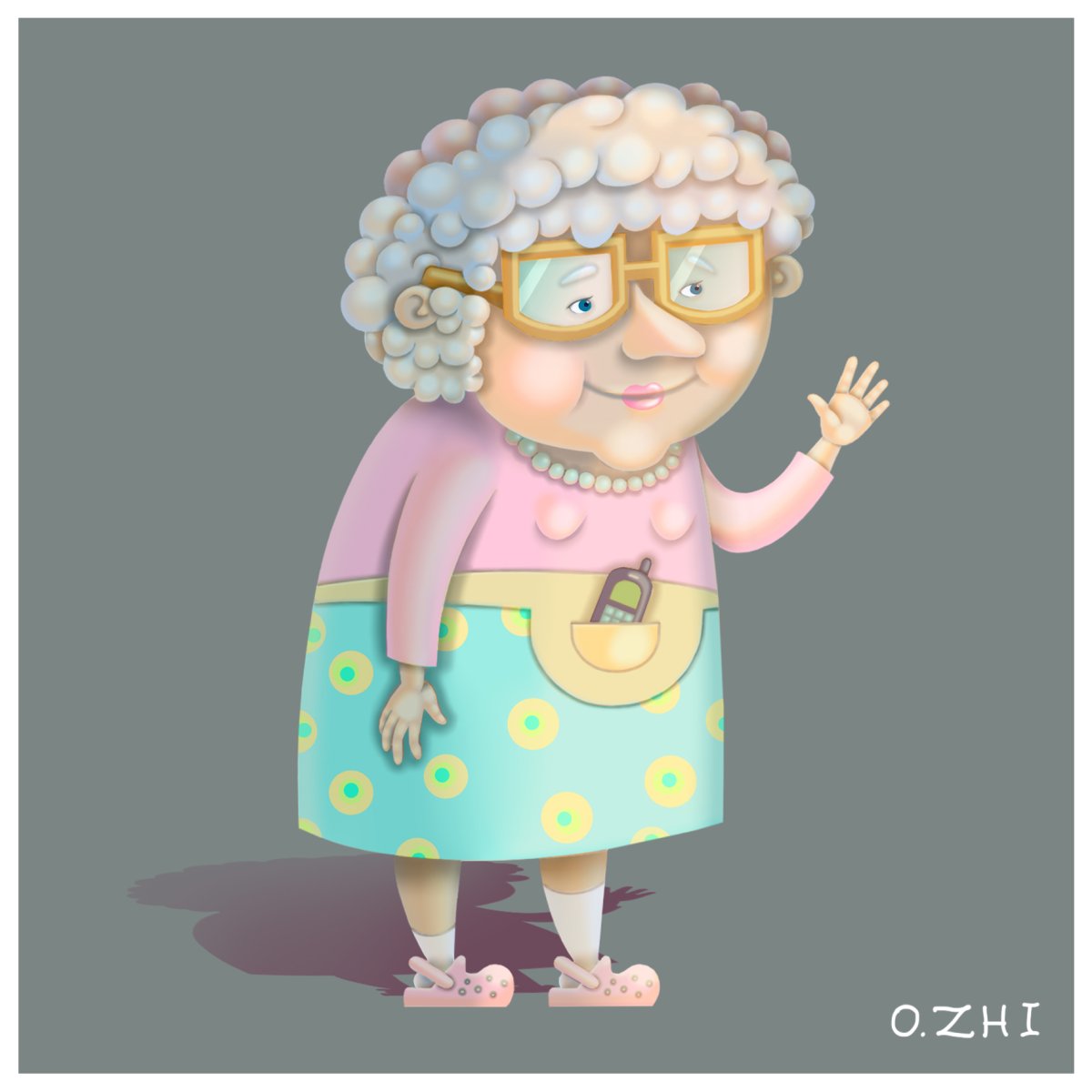 Бабушка из красной шапочки