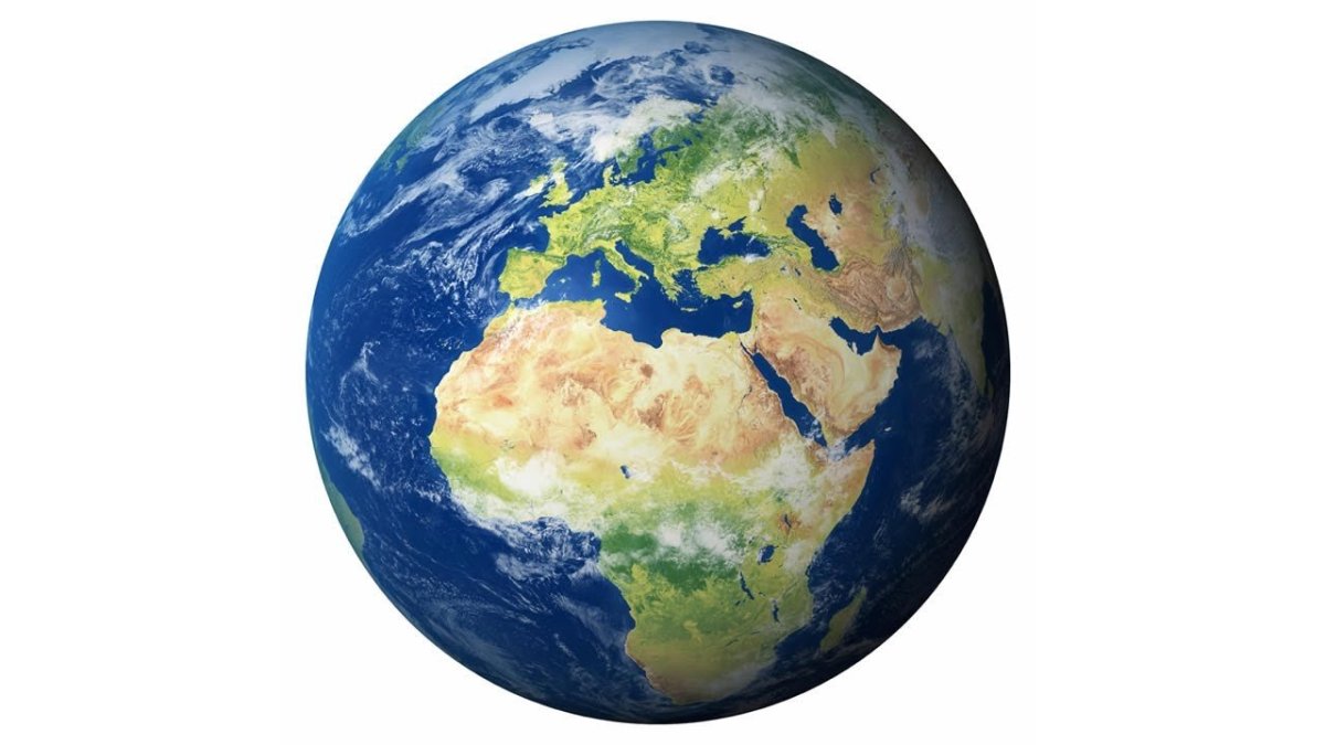 Земной шар в руках