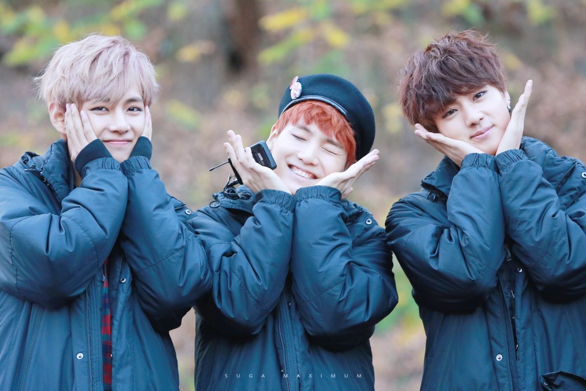 Джин Юнги и тэхён