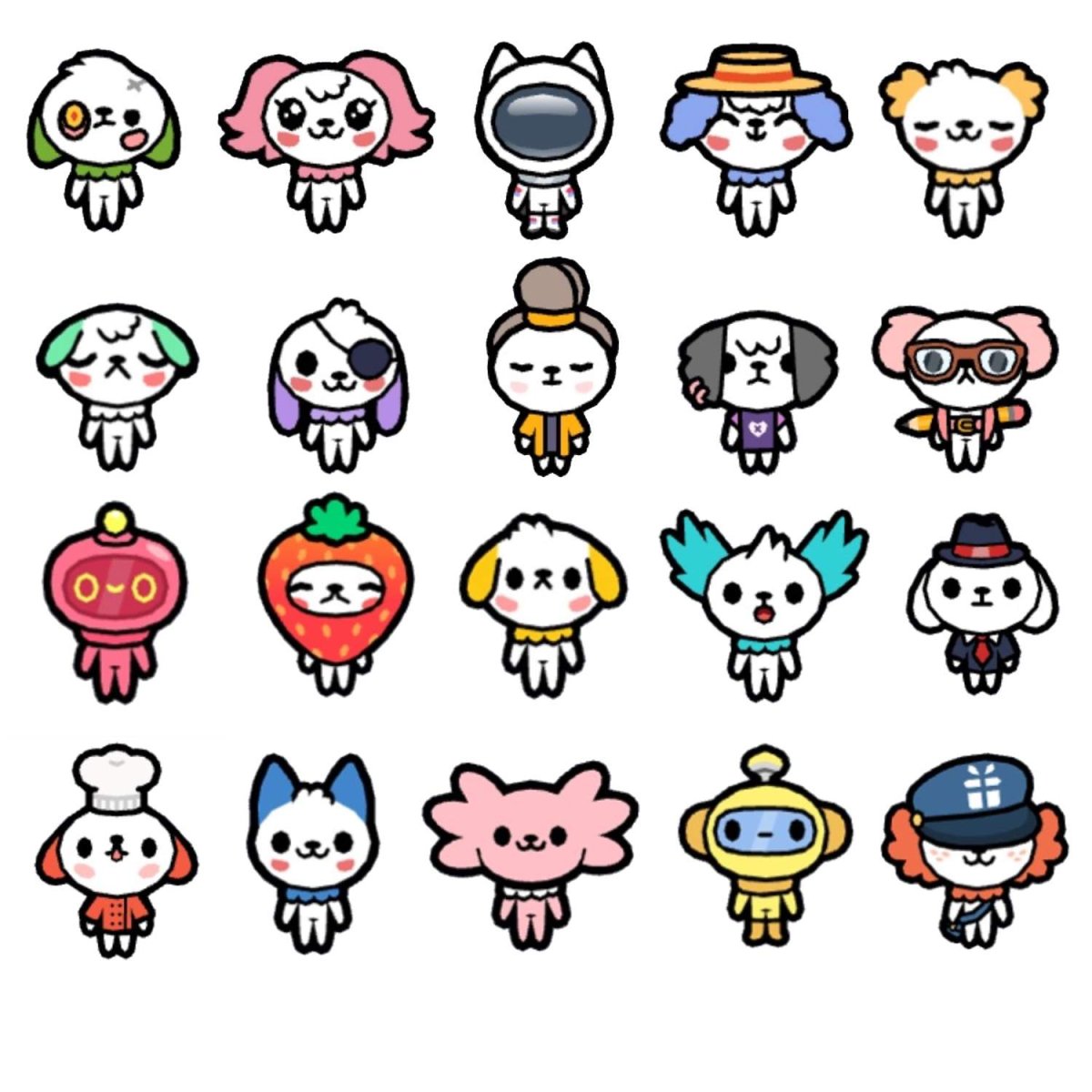 Человечки из тока бока