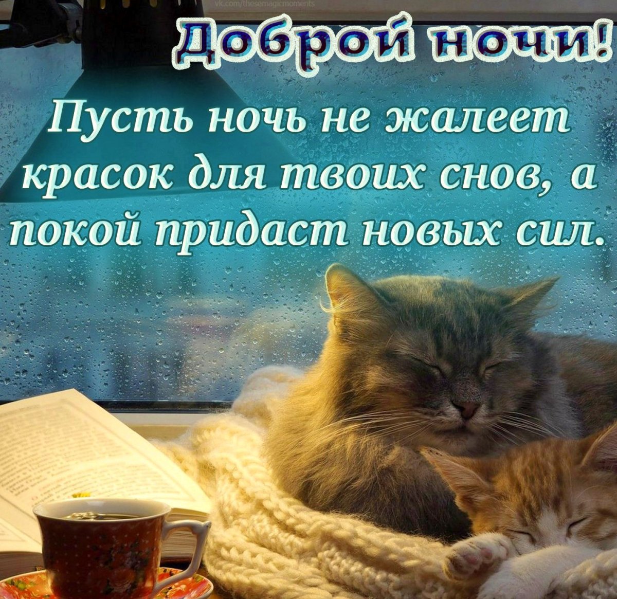 Уютного воскресного весеннего вечера