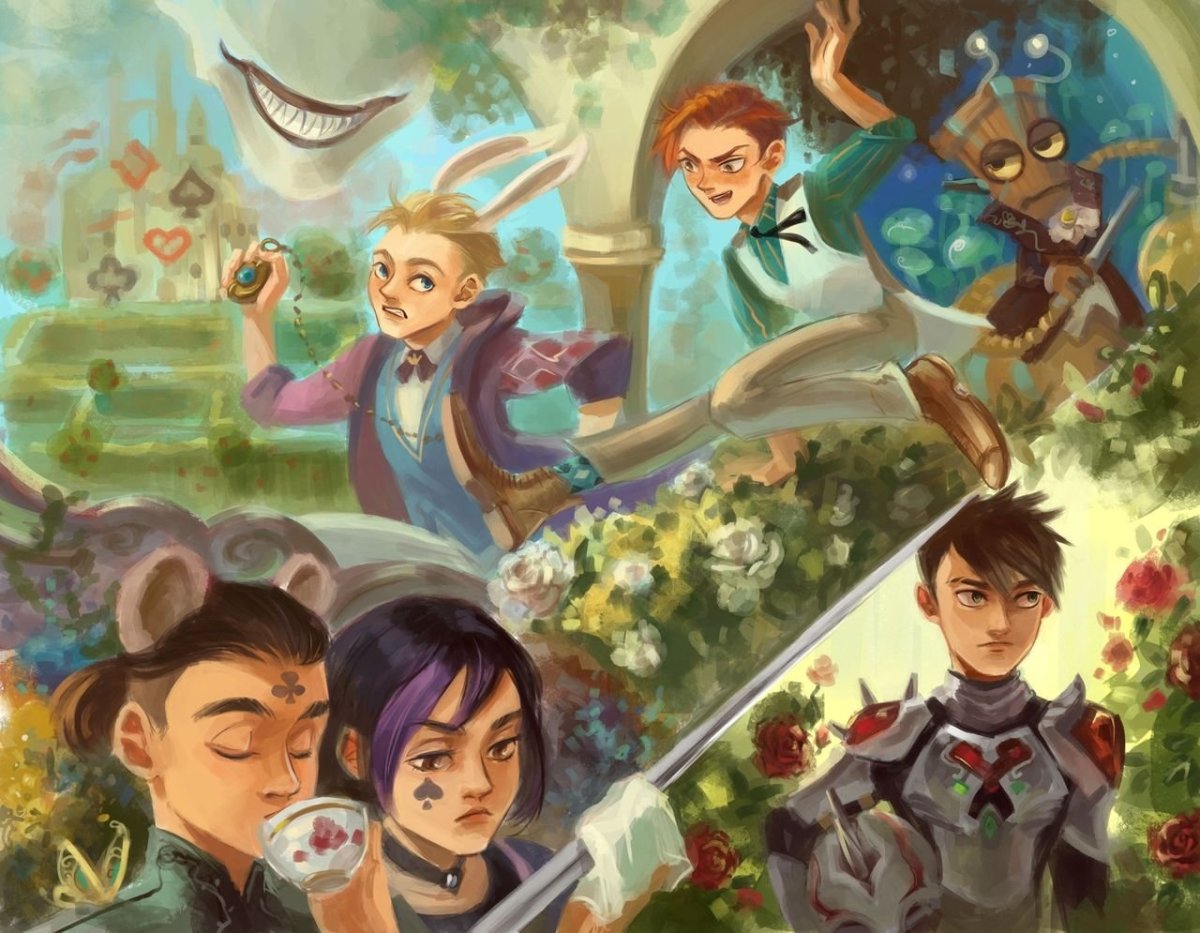 Герои Энвелла моргарт и Кира