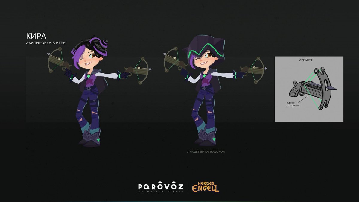 Герои Энвелла Фил и Кира