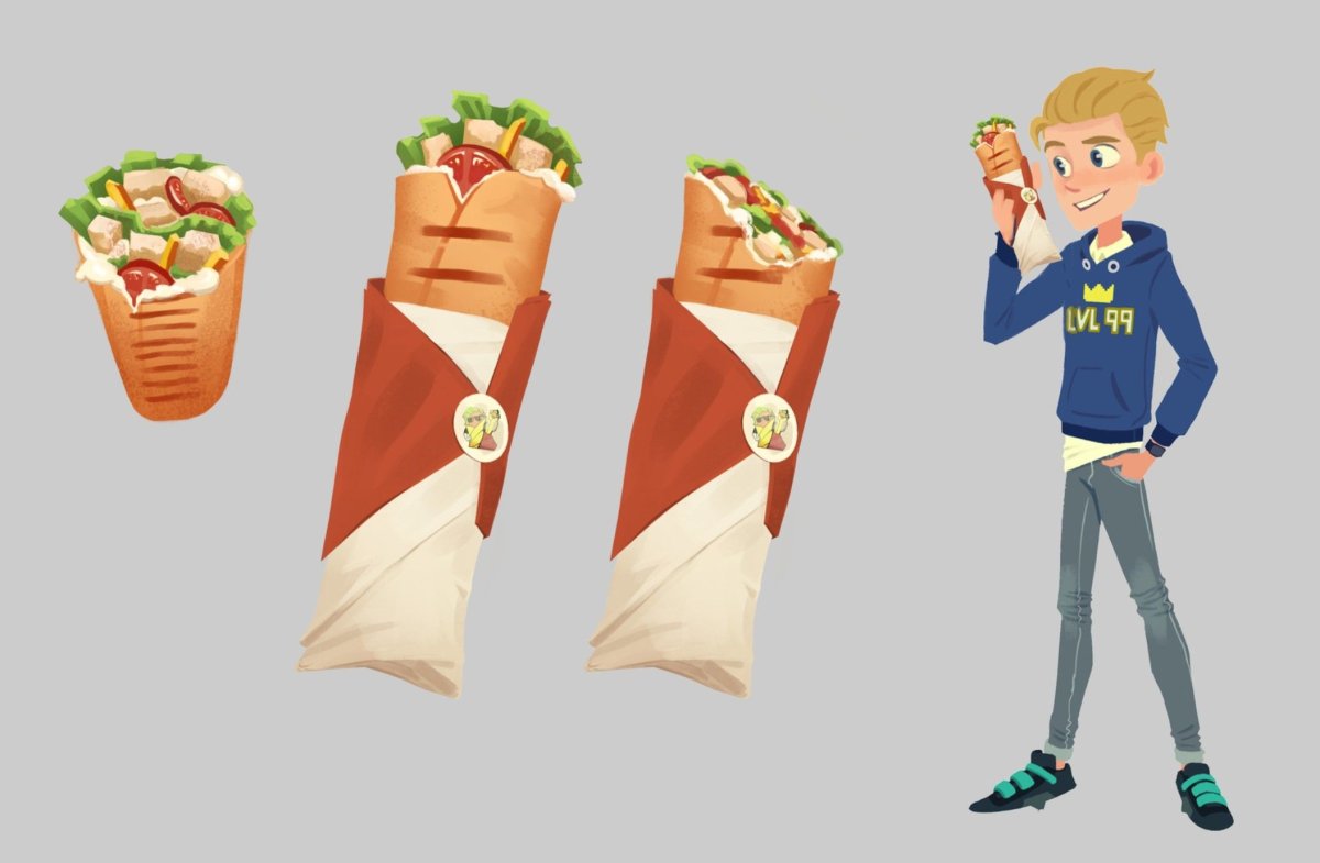 Арт и Фил герои Энвелла шип