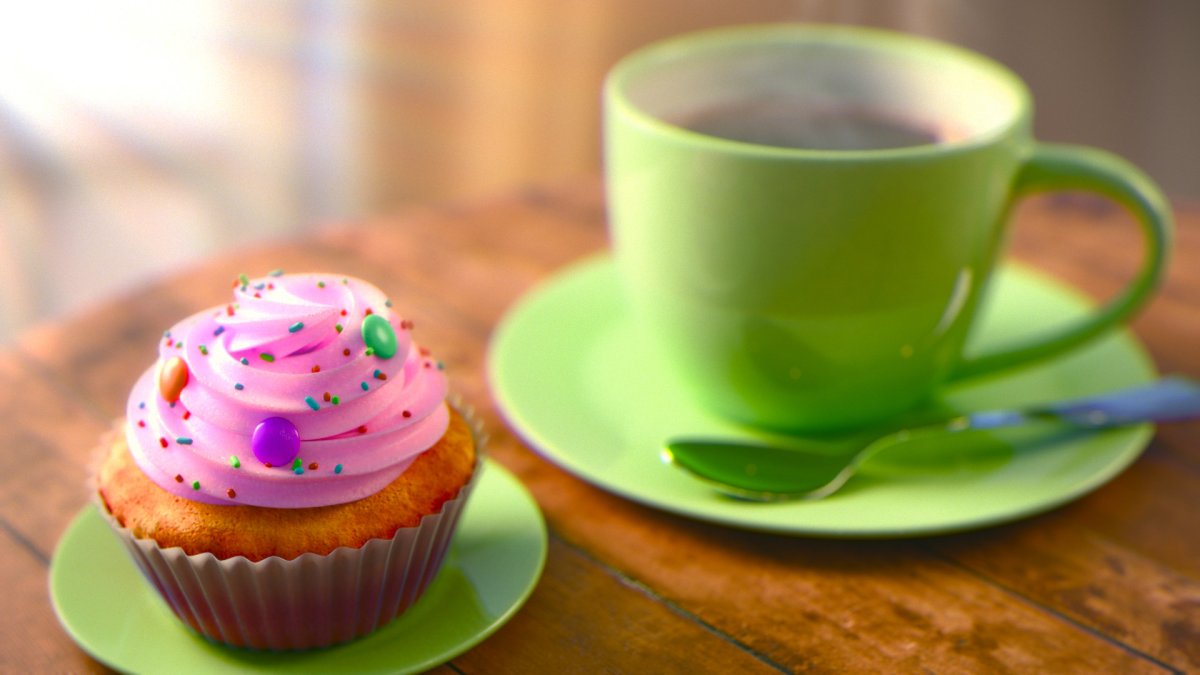 Чай со сладостями