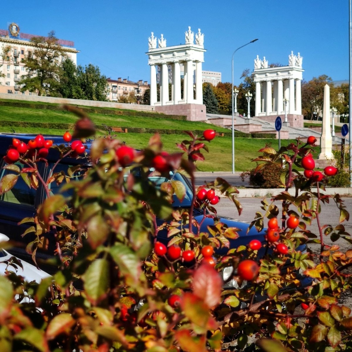 Город Волгоград набережная