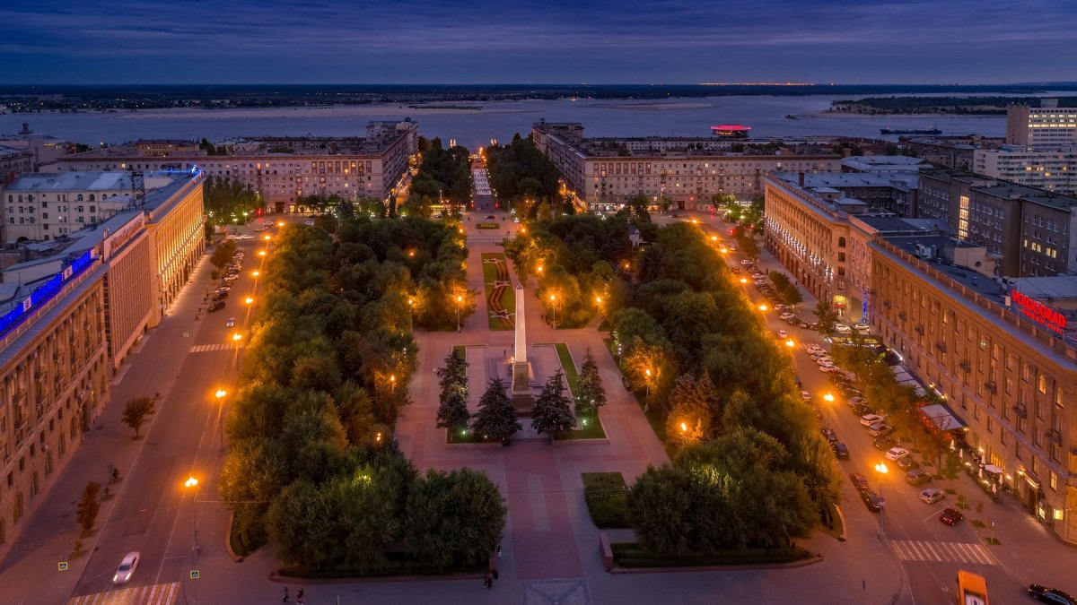 Волгоград утро