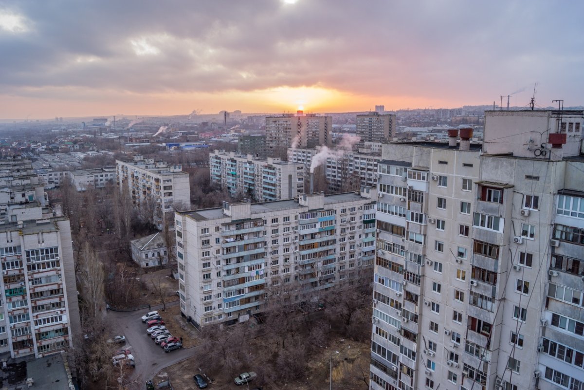 Мамаев Курган и статуя Родины-матери в Волгограде