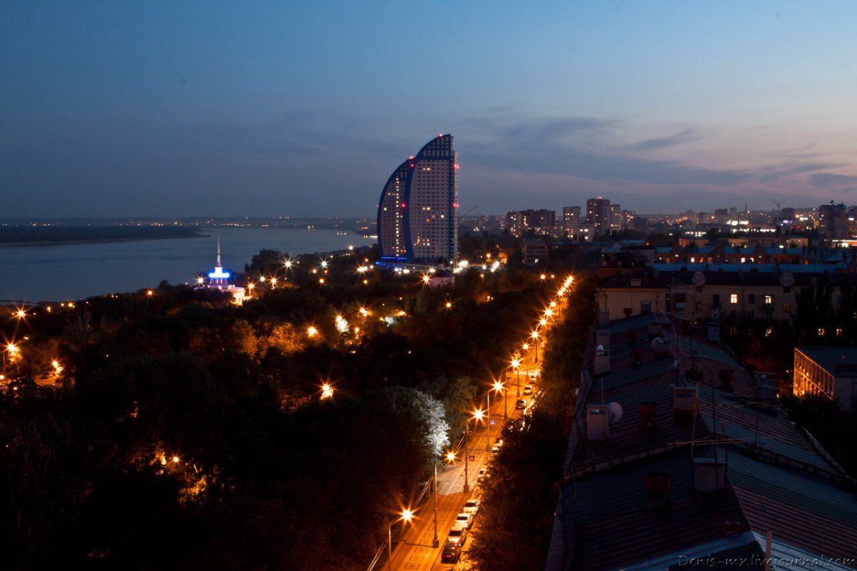 Набережная Волги Волгоград