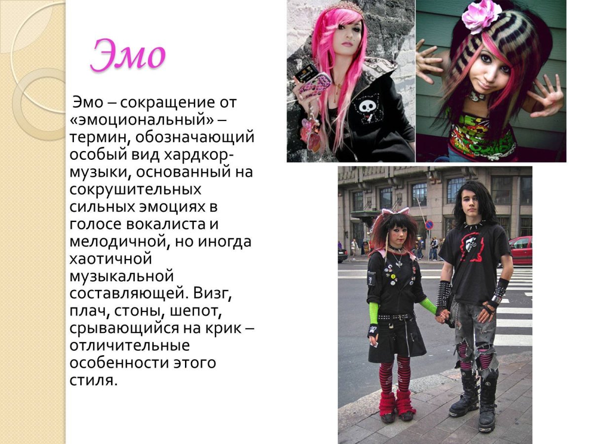 Субкультура презентация