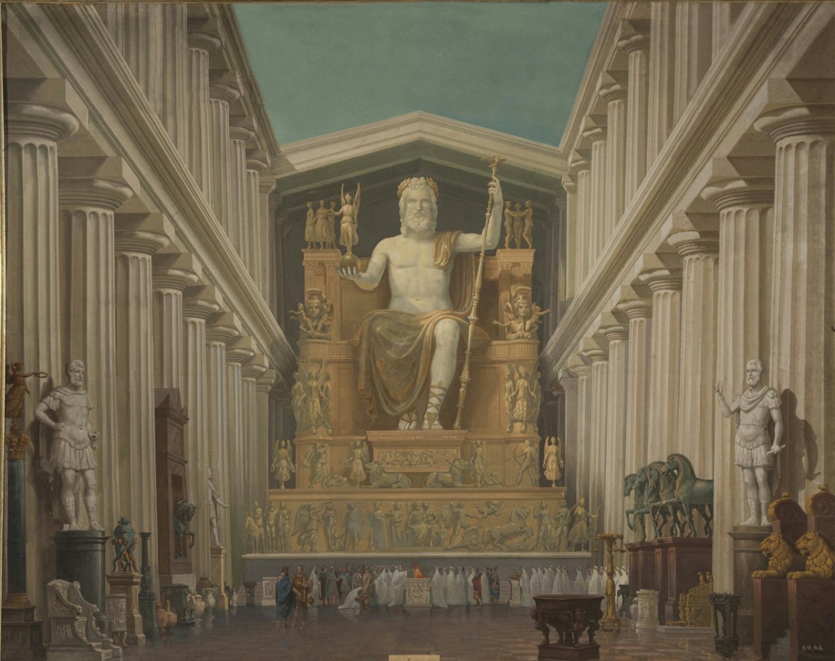 Статуя Зевса в Олимпии