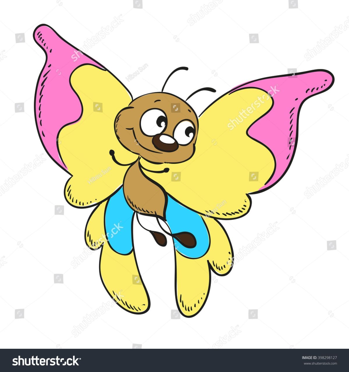 Сказочный герой бабочка