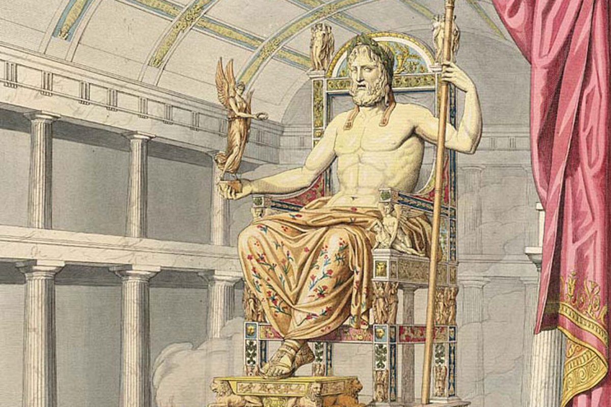 Фидий статуя Зевса в Олимпии