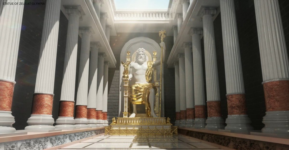 Храм Зевса чудо света