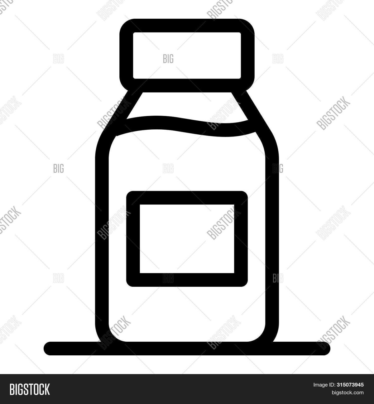 Микстура на прозрачном фоне