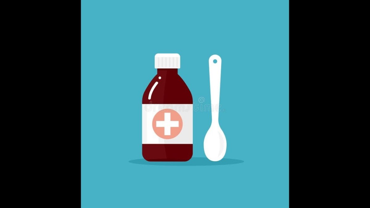 Сироп от кашля с ложечкой