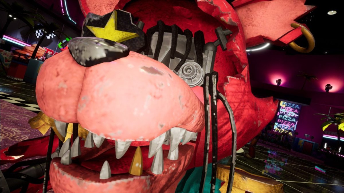 Маллет красный с черным