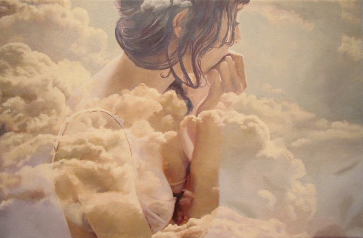 Девушка в облаках